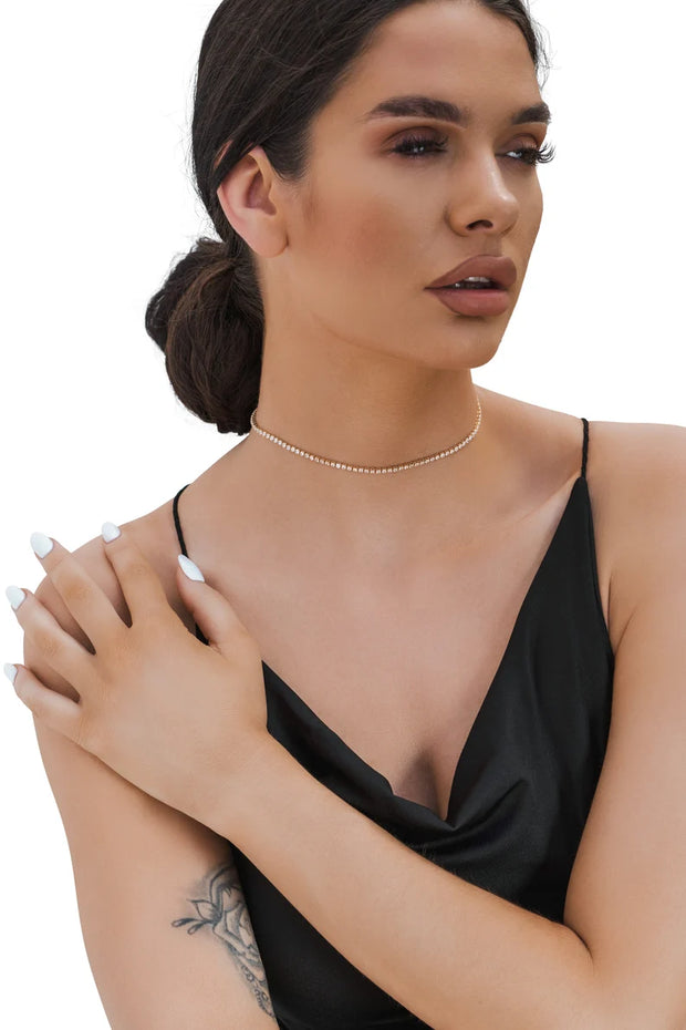 Bridal Diamond Choker Necklace