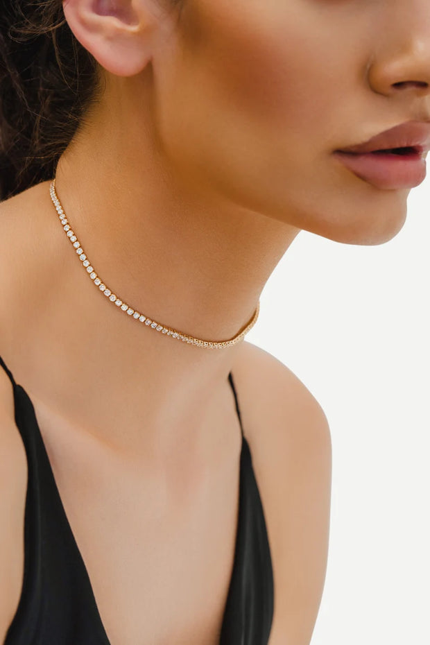 Bridal Diamond Choker Necklace