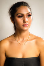 14k Elegant Freshwater Pearl Choker Necklac, Delicate Pearl Necklace