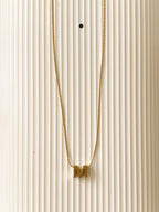 Gold Initial Necklace - Dainty Letter Pendant, Personalized Jewelry