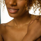 Gold Initial Necklace - Dainty Letter Pendant, Personalized Jewelry