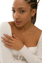 Dainty Heart Necklace – 14K Gold Plated Boho Pendant