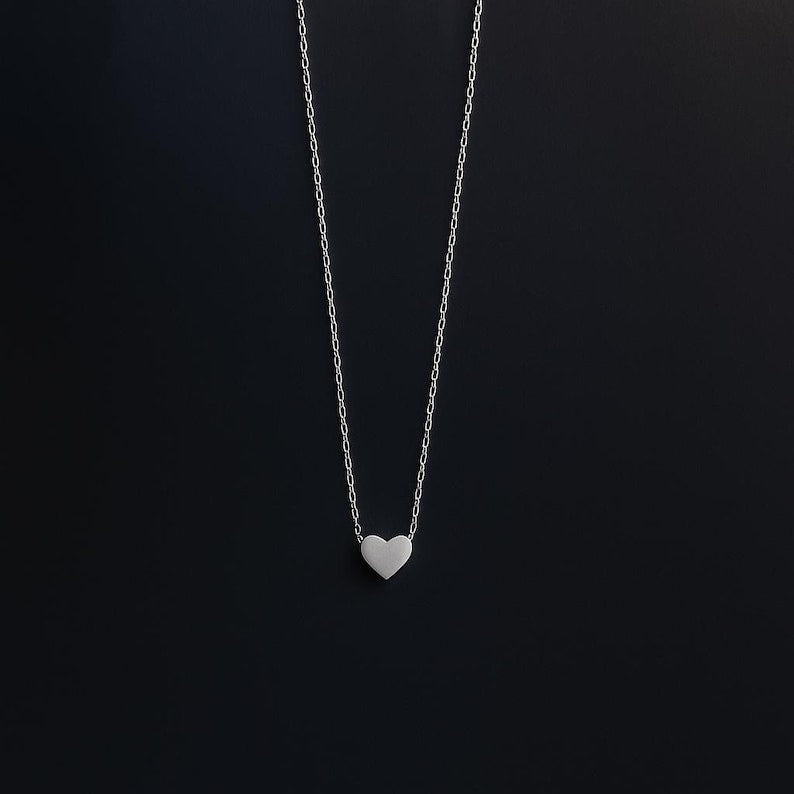 Dainty Heart Necklace – 14K Gold Plated Boho Pendant