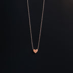 Dainty Heart Necklace – 14K Gold Plated Boho Pendant