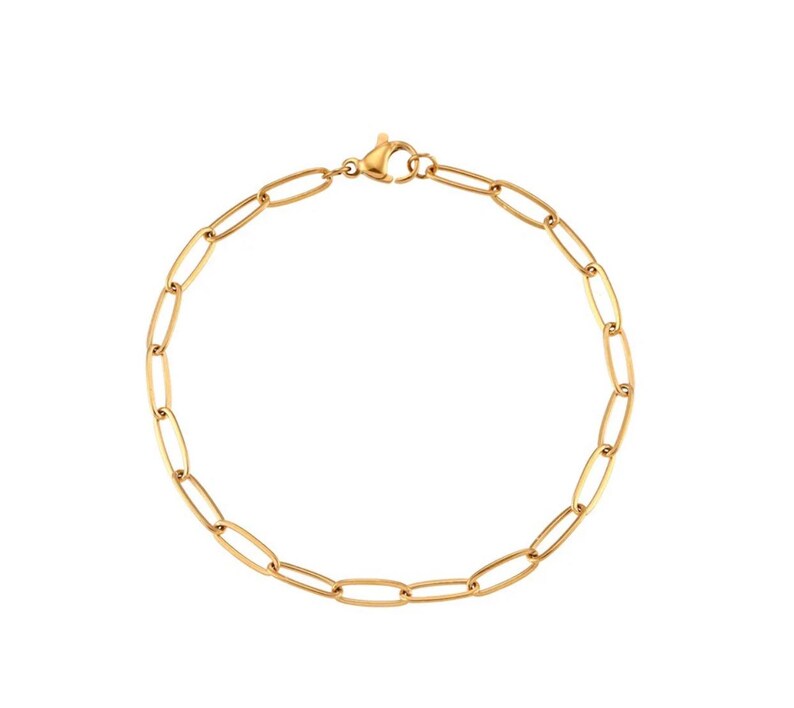 Romantic 18K Gold Plated Necklace | 5mm Herringbone Snake Chain