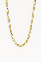 Romantic 18K Gold Plated Necklace | 5mm Herringbone Snake Chain