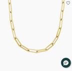 Romantic 18K Gold Plated Necklace | 5mm Herringbone Snake Chain