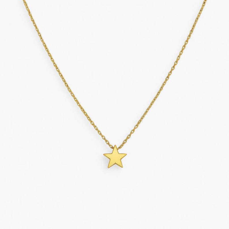Minimalist Gold Star Bracelet | 14K Gold Plated
