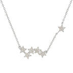 Delicate Sterling Silver Star Necklace | Dainty 925 Star Pendant