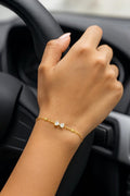 Minimalist Gold Bracelet • 18K Gold Plated Stainless Steel