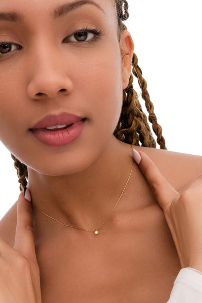Tiny Diamond Choker: A Perfect Minimalist Gift