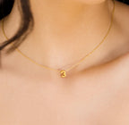 14K Custom Lucky Number Necklace, Dainty Date Jewelry, Custom Number Necklace, Minimalist Necklace, 50, 60, 70 MOTHER BIRTHDAY GIFT
