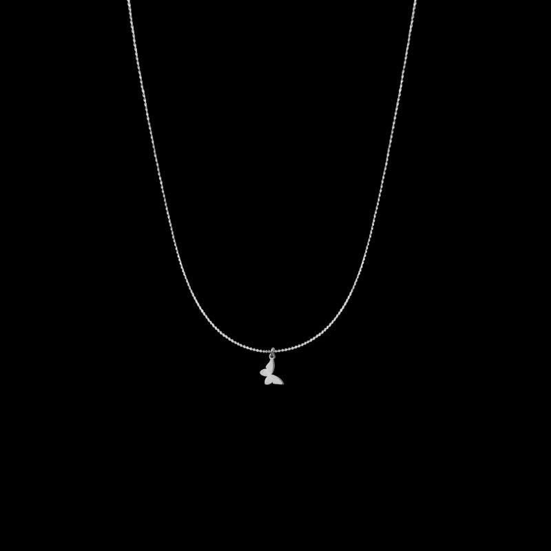 Dainty butterfly Choker, bird Choker, Tiny butterfly Choker Necklace, butterfly Necklace with 0.5mm chain, Gift butterfly Necklace uk