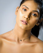 Tiny heart Necklace uk  – 14k Gold heart Choker Pendent NECKLACE – Minimal Good Luck Protection Necklace Gift For Bestfriend