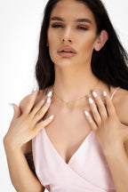 İnitial Necklace, 18K Gold Custom Cursive Letter Pendant Necklace,Delicate Layered Necklace, Minimal Jewelry, Valentine's Day Gift