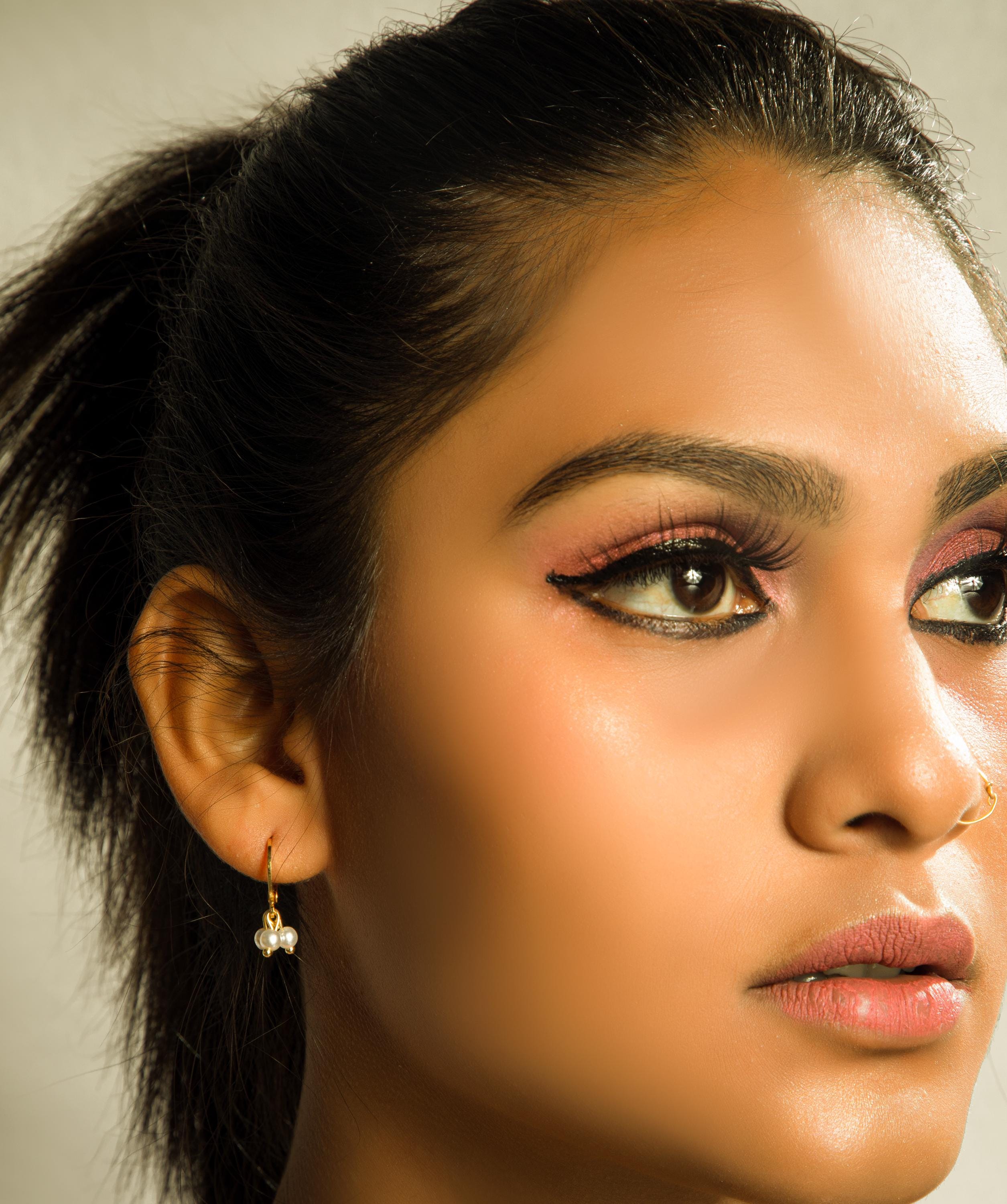 14k Elegant Pearl Earrings, Classic Freshwater Pearl Studs, Handmade Pearl Earrings, Minimalist Pearl Earrings, Classic Pearl Earrings uk