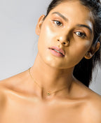 Minimalist Tiny Letter Necklace – Dainty Initial Pendant, Custom Alphabet Jewelry, Silver Choker Necklace, Personalized Gift for Her