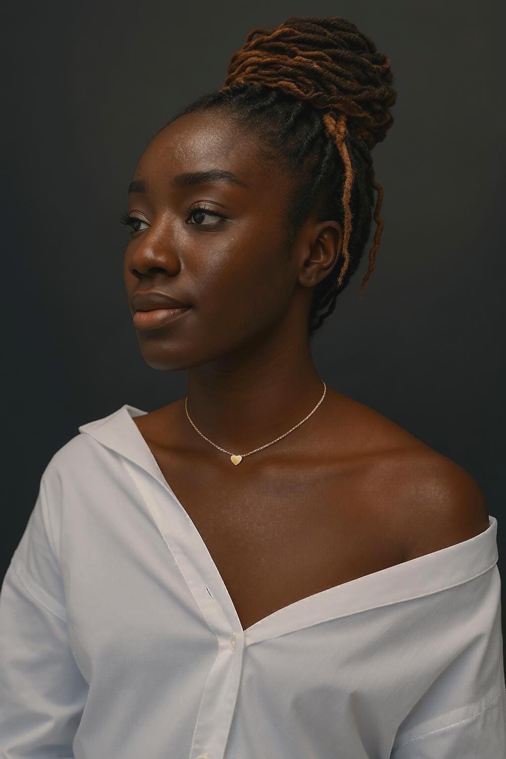 Tiny Heart Necklace – Dainty Gold Heart Choker – Minimalist Everyday Jewelry for Women – Delicate Gift for Her – Bridesmaid Jewelry