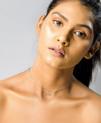 Gold Initial Necklace, Tiny Letter Pendant, Dainty Personalized Necklace, 14K Gold Plated, Custom Alphabet Jewelry, Gift for Her, Bridesmaid