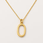 Personalized Initial Necklace A-Z – 14K Gold Plated or Silver | Tiny Stainless Steel Letter Pendant | Dainty Everyday Jewelry | Gift for Her