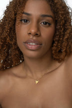 Hummingbird Necklace – Gold or Silver | Minimalist Bird Pendant | 14k Gold Over Stainless Steel | Symbol of Joy & Freedom | Gift for Her