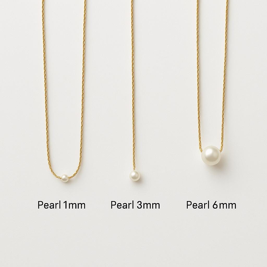 Dainty Freshwater Pearl Necklace • Real Pearl Pendant • 14k Gold Filled Chain • Minimalist Bridal Jewelry • Gift for Her • Everyday Layering