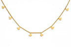 Dainty Butterfly Necklace 14K Gold Plated, Minimalist Layering Necklace