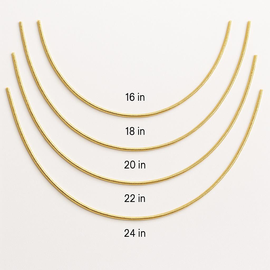 18k Gold Plated Snake Chain Necklace – Dainty 1mm Gold Chain – Minimalist Necklace – Layering Chain – 16, 18, 20, 22, 24 inch – Everyday Je