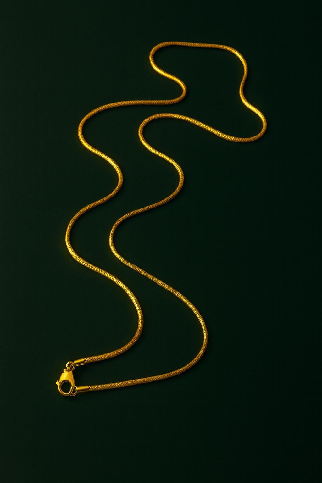 18k Gold Plated Snake Chain Necklace – Dainty 1mm Gold Chain – Minimalist Necklace – Layering Chain – 16, 18, 20, 22, 24 inch – Everyday Je