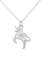 Unicorn Necklace Gold or Silver | 18K Gold Plated Stainless Steel Pendant | Magical Unicorn Jewelry Gift | Dainty Chain Necklace 18 Inchs uk