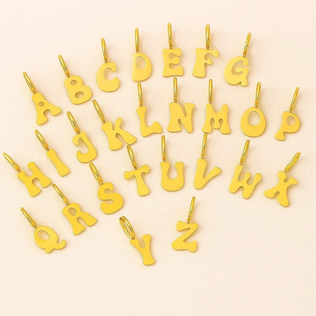 Personalized Gold Necklace – 3mm Cuban Chain | Custom Initial & Birthstone Necklace | Handmade Gift for Her | 14”-20” Adjustable | Birthday